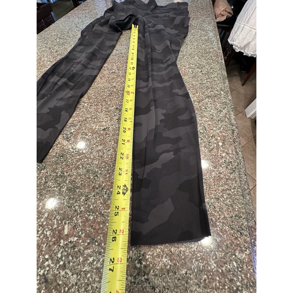 Lululemon Base Pace High-Rise Tight 28" *Brushed Nulux Camo Deep Coal Size 6 - Picture 8 of 12